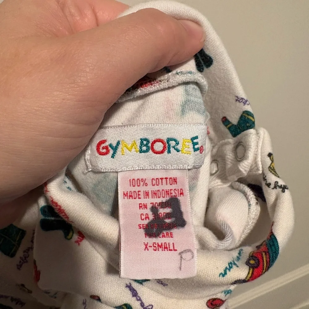 Vintage Rainbow Tag Gymboree Fire House One Piece